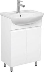 Шкаф "UNO" 50 (WHITE GLOSS) - в комплекте с умыв. L81950000 RUNA 50 СМ **