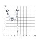 Брошь из серебра с фианитами SOKOLOV 94040335 покрыто  родием коллекц. Наташа Ростова, фото 4