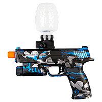 FirePower: Гидрогелевый пистолет (голубой, милитари)