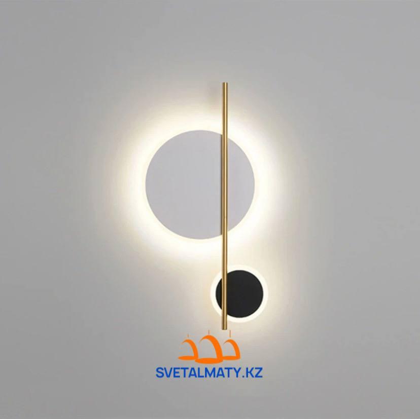 Геометрический настенный светильник в стиле пост-модерн - фото 1 - id-p115485531