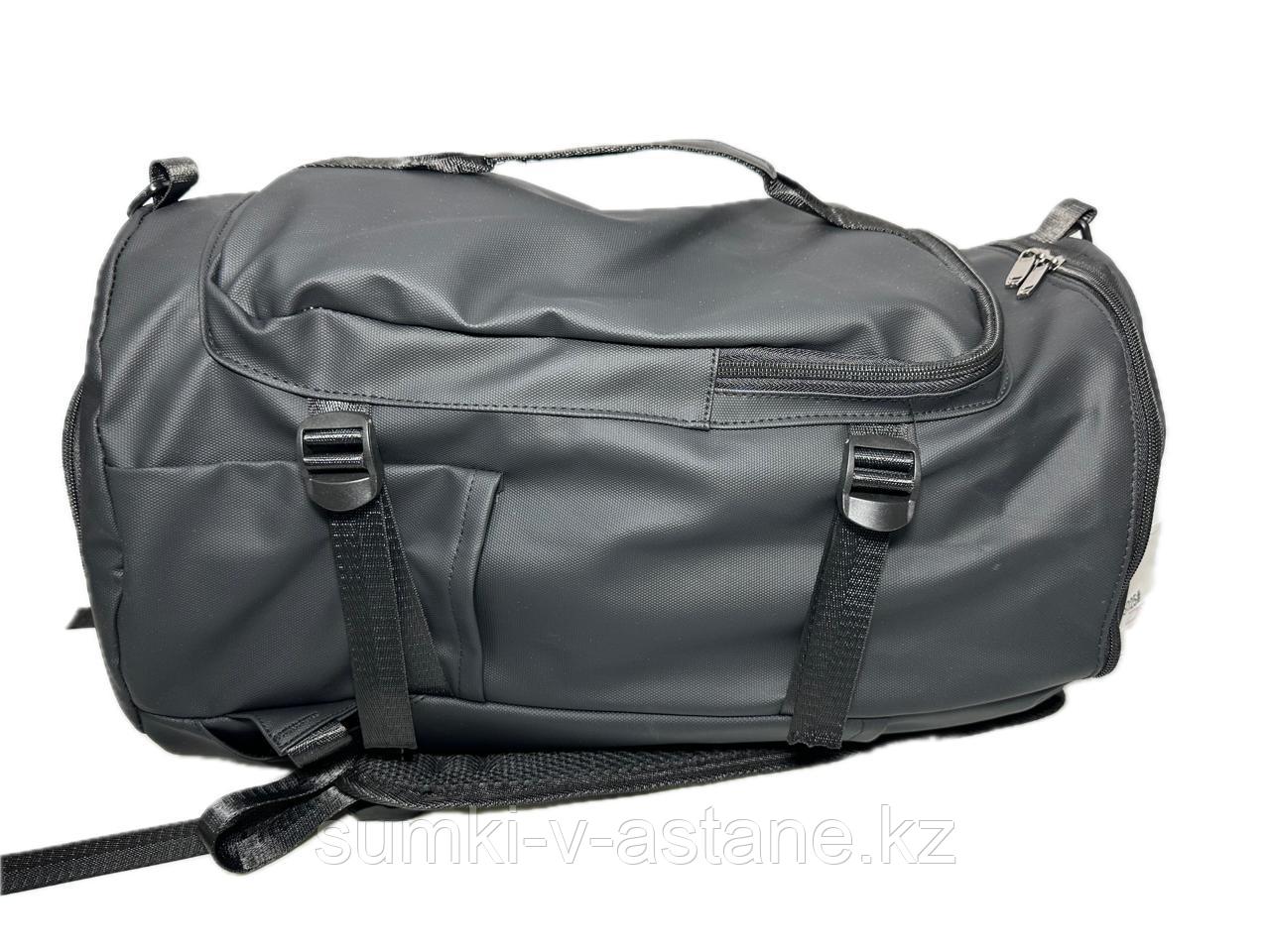 Мужская сумка-рюкзак "Cantlor", трансформер. Отсек под обувь. Высота 47 см, диаметр 70 см. - фото 2 - id-p115485680