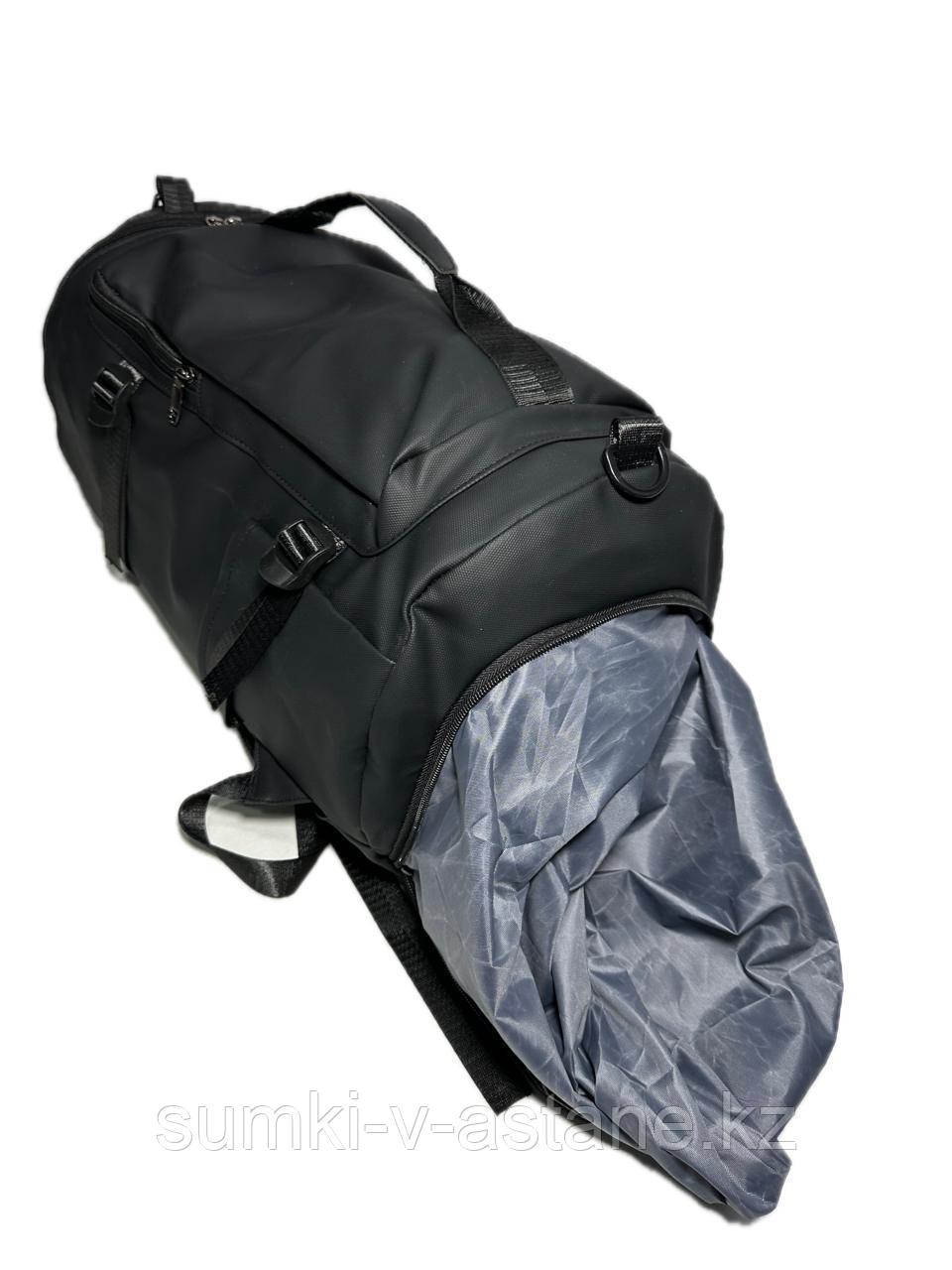 Мужская сумка-рюкзак "Cantlor", трансформер. Отсек под обувь. Высота 47 см, диаметр 70 см. - фото 7 - id-p115485680