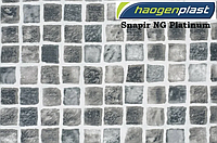 Пвх пленка Haogenplast Snapir NG Grey/ Platinum для бассейна (Алькорплан, серая мозаика)