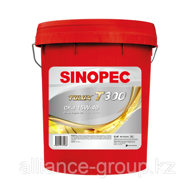 Минеральное масло Sinopec Tulux T300 CF-4 15W40 - фото 1 - id-p112801896