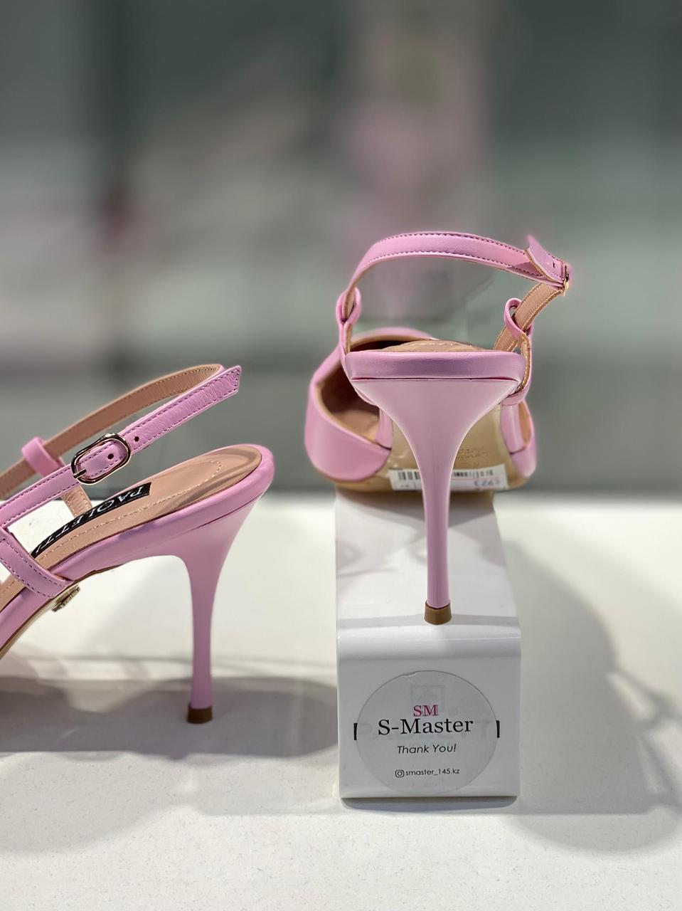 Стильные женские босоножки розового цвета. Красивая женская обувь. - фото 2 - id-p115492732