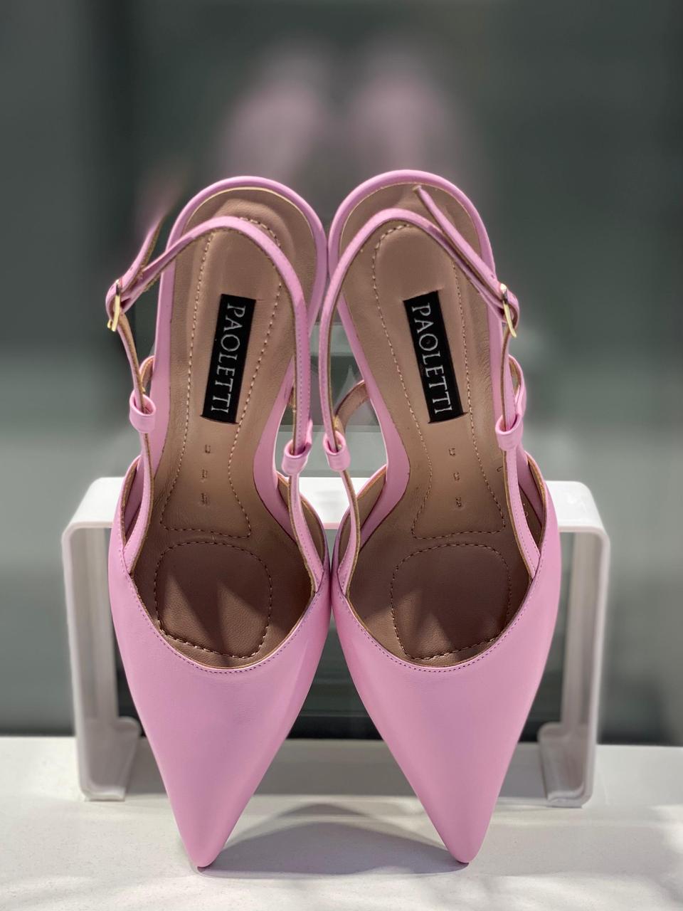 Стильные женские босоножки розового цвета. Красивая женская обувь. - фото 3 - id-p115492732