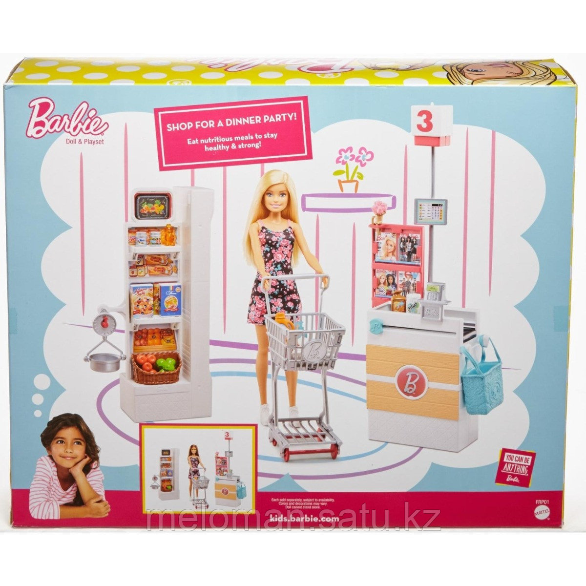 Barbie: Мебель и аксессуары: Игр.н-р Barbie "Супермаркет" - фото 4 - id-p115497405