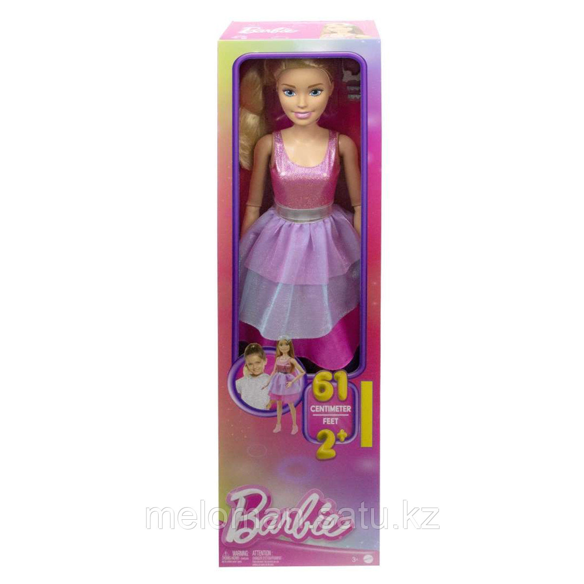 Barbie: My First Barbie. Ростовая кукла 70см, блондинка - фото 6 - id-p115497512