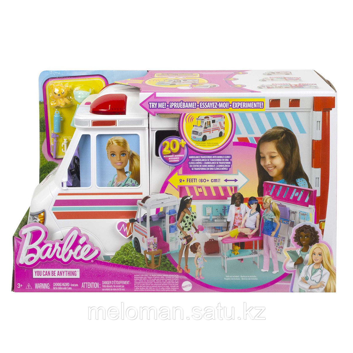 Barbie: I Can Be. Игровой набор Скорая помощь - фото 6 - id-p115497513