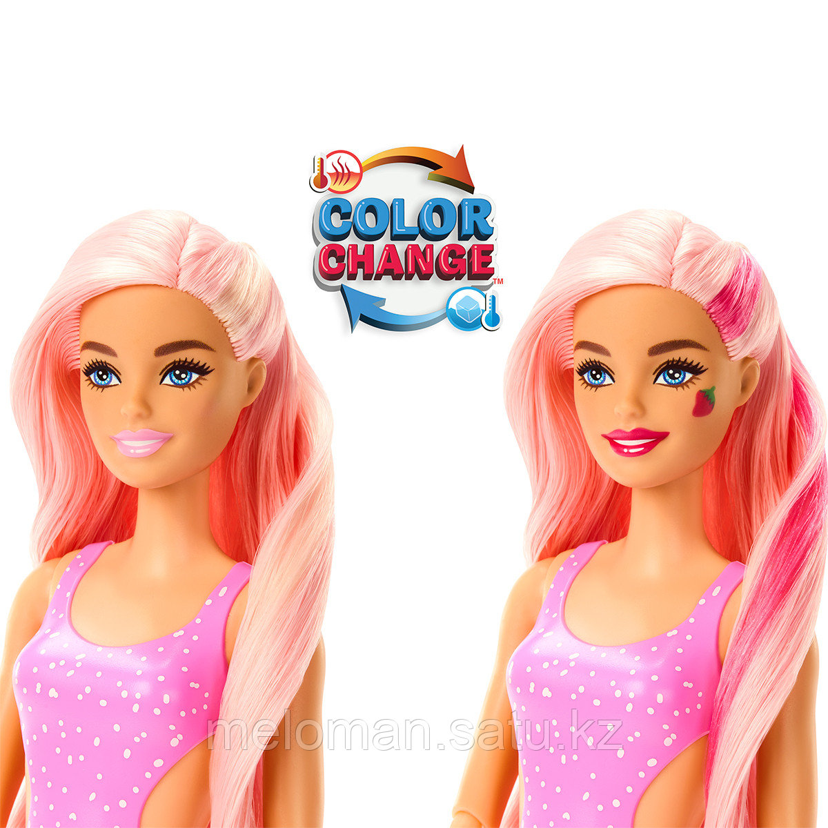 Barbie: Pop! Reveal. Кукла серии Juicy Fruit - Клубника - фото 5 - id-p115497518