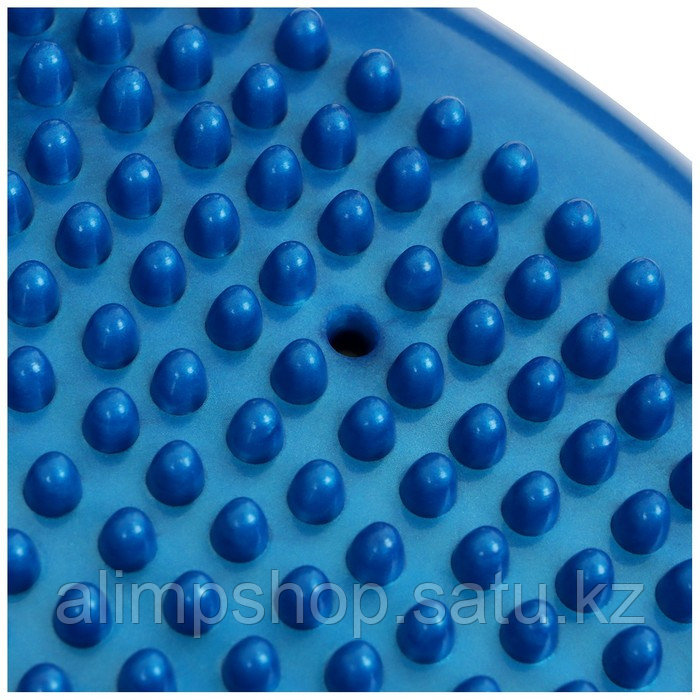 Подушка балансировочная, массажная, d=35 см, цвет розовый синий, Синий - фото 3 - id-p115497987