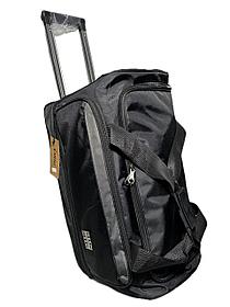 Дөңгелектердегі жол сөмкесі, өлшемі орташадан үлкен. Биіктігі 36(46) см, ені 60 см, тереңдігі 32 см.