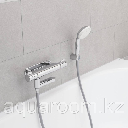 Поворотный излив для ванны GROHE, со встроенным переключателем, хром 13450000 - фото 4 - id-p115498308