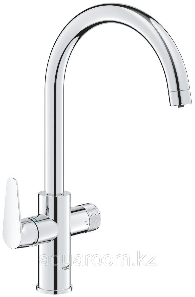 Смеситель для кухни (мойки) Grohe Blue Pure BauCurve 30580000, однозахватный - фото 1 - id-p115498455