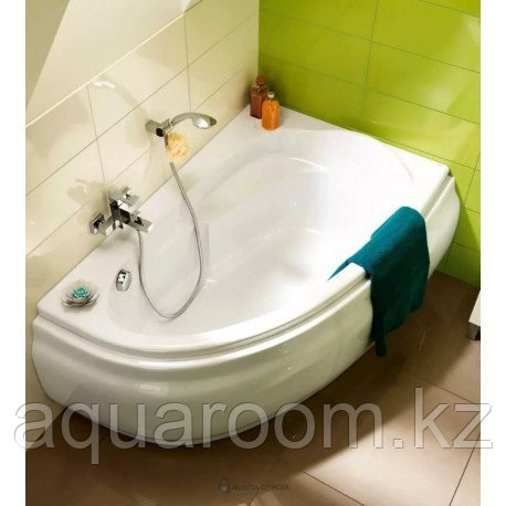 Акриловая ванна Cersanit Joanna 140x90 R/L в комплекте с каркасом и лицевой панелью - фото 4 - id-p115499552