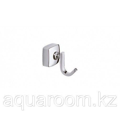 Крючок одинарный для ванной комнаты FIXSEN KVADRO FX-61305 (ЧЕХИЯ) - фото 4 - id-p115501569