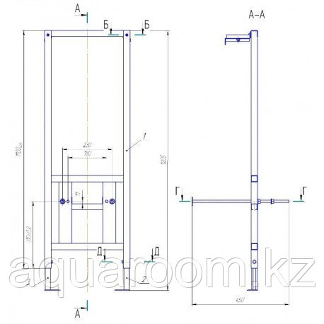 Комплект CARINA XL CO DPL EO slim инсталляция VECTOR кнопка CORNER пластик белый - фото 6 - id-p115500671