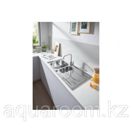 Кухонная мойка 97/50 GROHE 31567 SD0 K400 Sink 60 (Германия) - фото 3 - id-p115501701