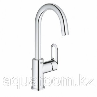 Смеситель для раковины GROHE BauLoop с донным клапаном, L-Size, хром 23763000