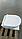 Унитаз подвесной SANITECO 101, Rimless, безободковый 490x360x320 мм, фото 5