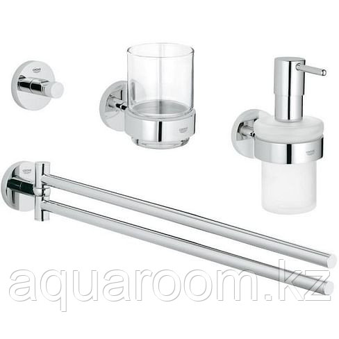 Набор аксессуаров 4 в 1 GROHE 40846001 Essentials - фото 1 - id-p115500924