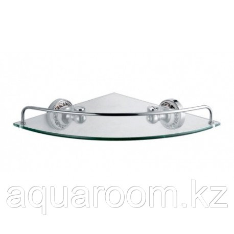Полка стеклянная угловая для ванной комнаты FIXSEN BOGEMA FX-78503A (ЧЕХИЯ) - фото 4 - id-p115501985