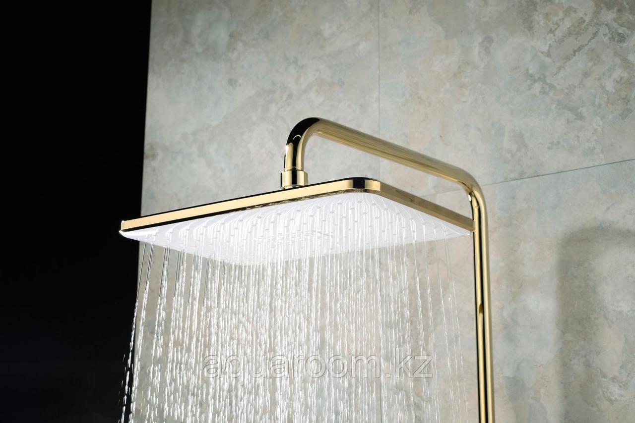 Смеситель для ванны с верх душ лейкой Тропический дождь" LM 6462 WG Mista - фото 5 - id-p115501012