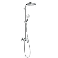 Душевая система Hansgrohe 27269000 Crometta S 240 1jet Showerpipe EcoSmart