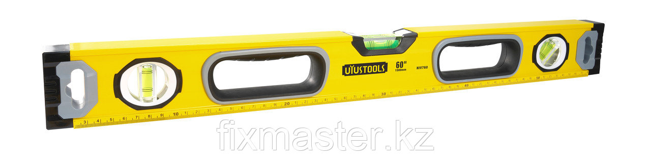 Уровень пузырьковый UYUSTOOLS NIV760, 1500 мм, три глазка, магнитный