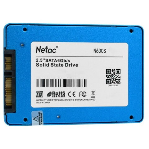 Внутренний жесткий диск Netac SSD N600S NT01N600S-512G-S3X (SSD (твердотельные), 512 ГБ, 2.5 дюйма, PCIe) - фото 2 - id-p115503381