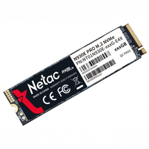 Внутренний жесткий диск Netac N930E Pro Series NT01N930E-256G-E4X (SSD (твердотельные), 256 ГБ, M.2, PCIe) - фото 3 - id-p115503382