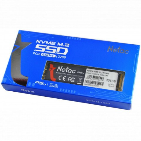 Внутренний жесткий диск Netac N930E Pro Series NT01N930E-256G-E4X (SSD (твердотельные), 256 ГБ, M.2, PCIe) - фото 4 - id-p115503382