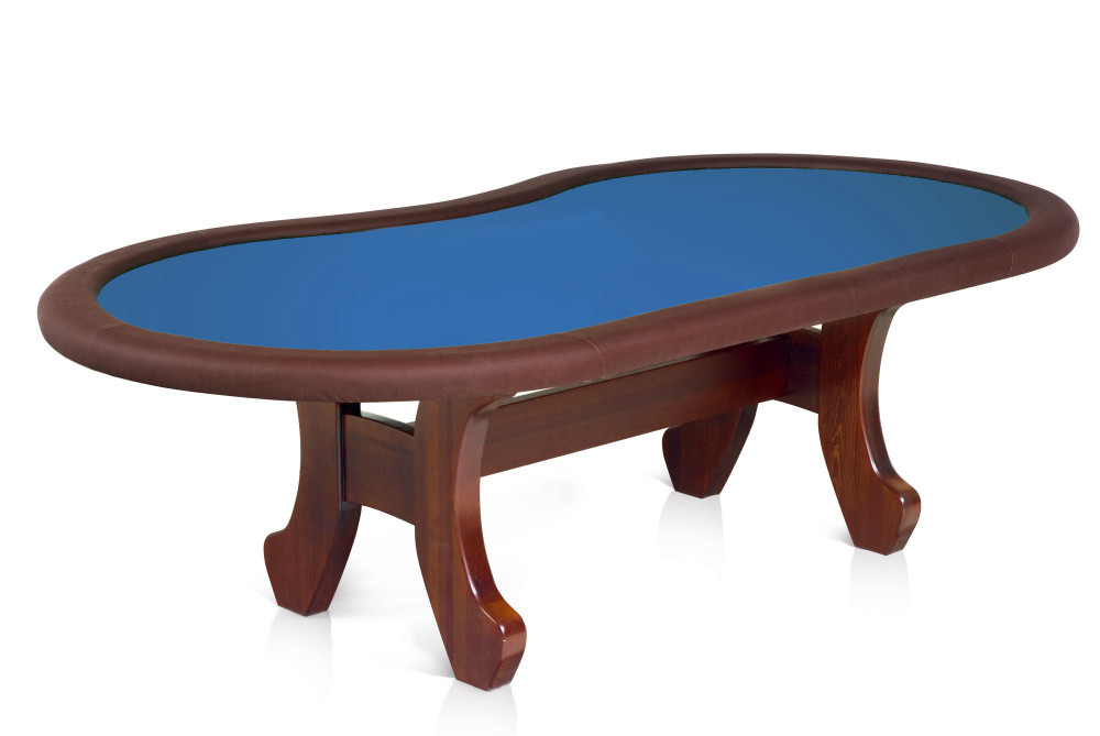 Стол для покера Калифорния сосна (, №3, Сим_760 electric blue) - фото 1 - id-p115503916