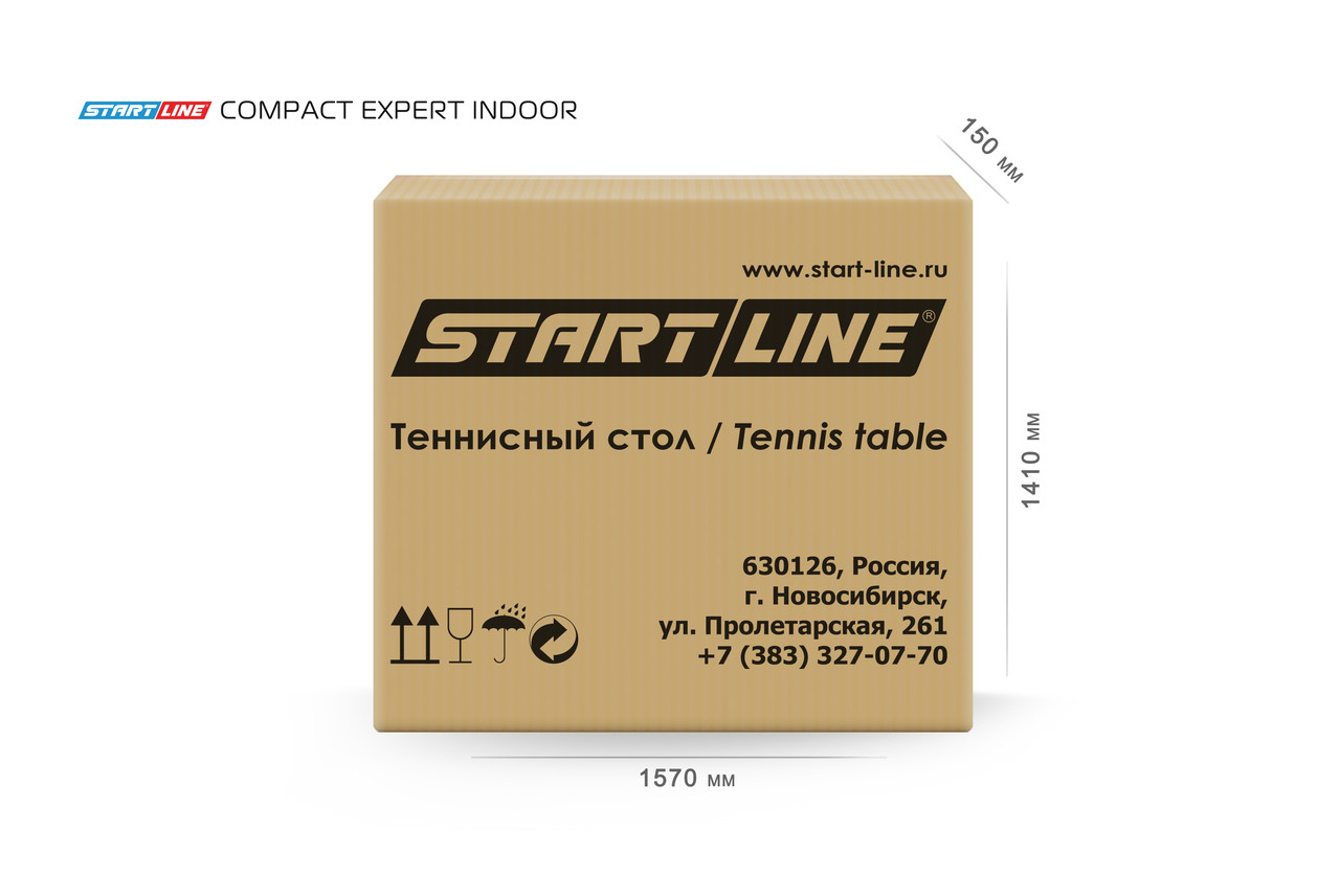 Стол теннисный Compact EXPERT Синий - фото 6 - id-p98192929