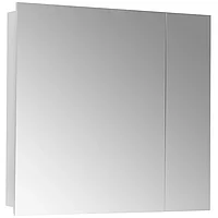 Зеркальный шкаф 80x75 см белый глянец Акватон Лондри 1A267202LH010