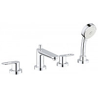 Смеситель для ванны Grohe BauLoop 2511900A, на 4 отверстия, хром