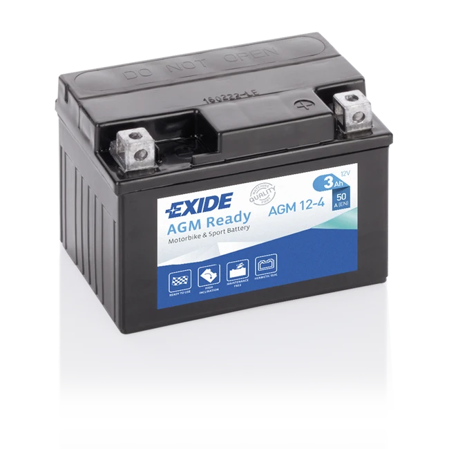 Аккумулятор для мототехники Exide AGM Ready AGM12-4 - фото 1 - id-p115505143