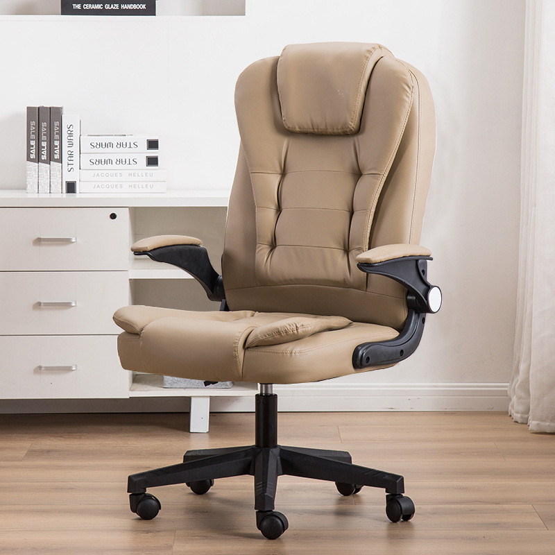 Офисное кресло SF511-03 коричневый, кожа PU - фото 1 - id-p115505451