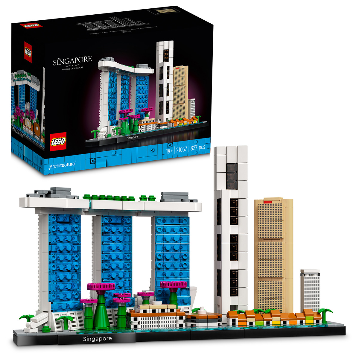 Лего Architecture Сингапур Lego