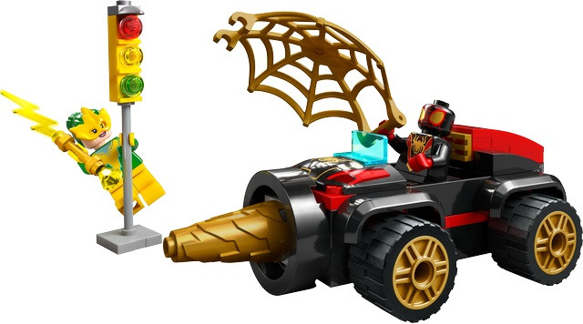 Лего Spidey Автомобиль Отбойный молоток Lego