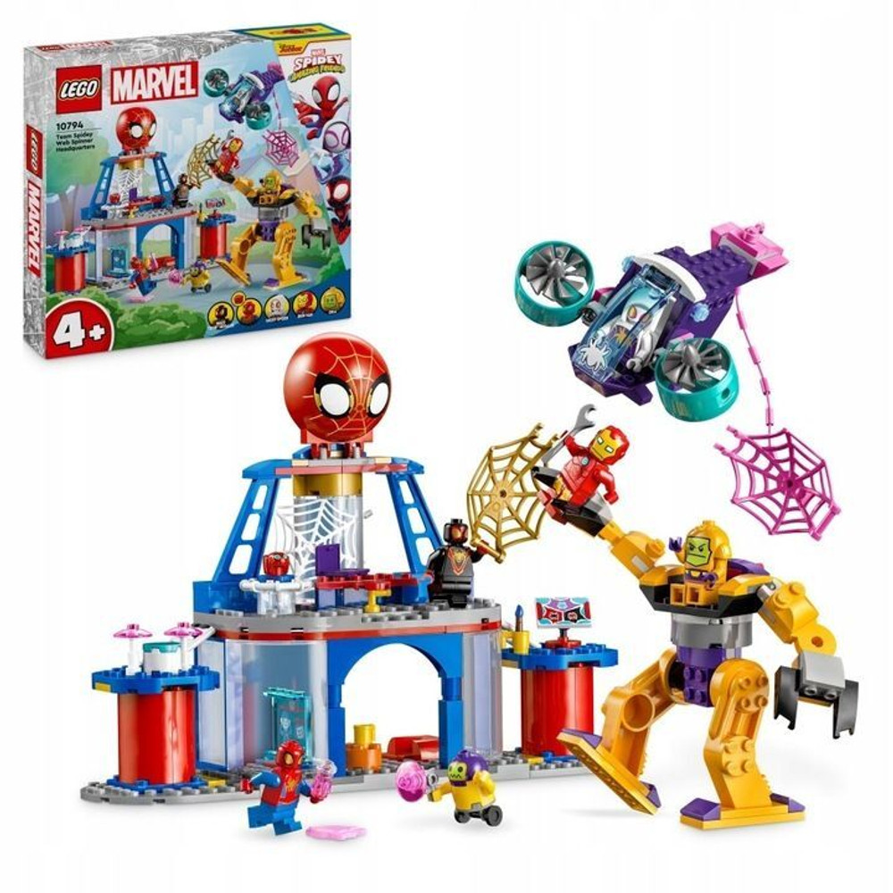 Лего Spidey Штаб-квартира команды Паучка Lego