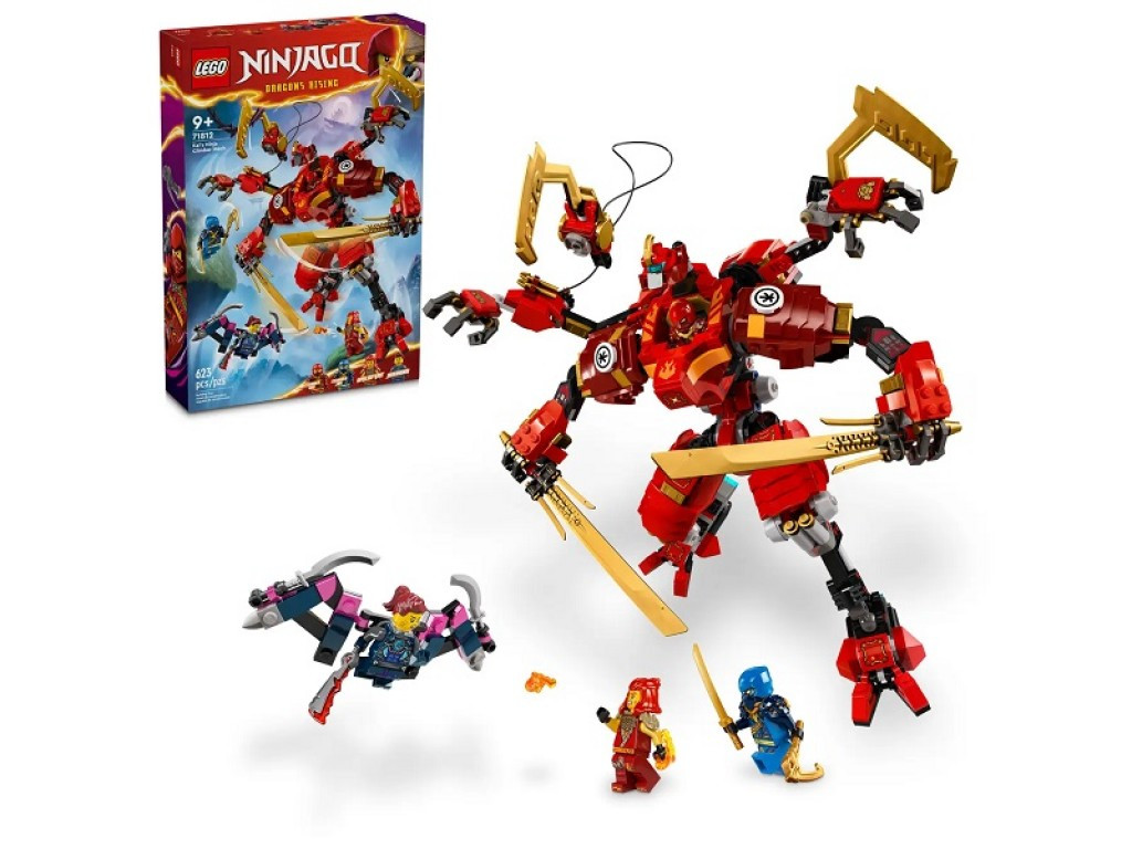 Лего Ниндзяго Робот Альпинист Кая Lego
