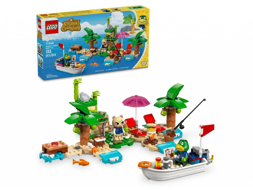 Лего Animal Crossing Лодочная экскурсия по острову Каппина Lego - фото 2 - id-p115507270