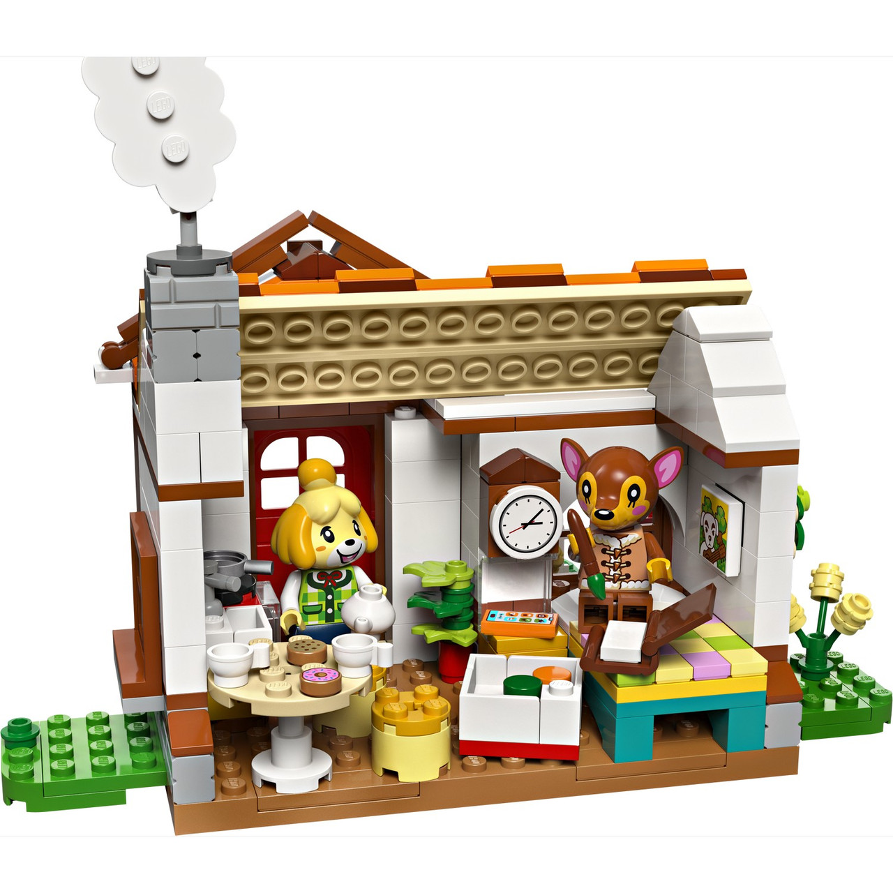 Лего Animal Crossing Посещение дома Изабель Lego