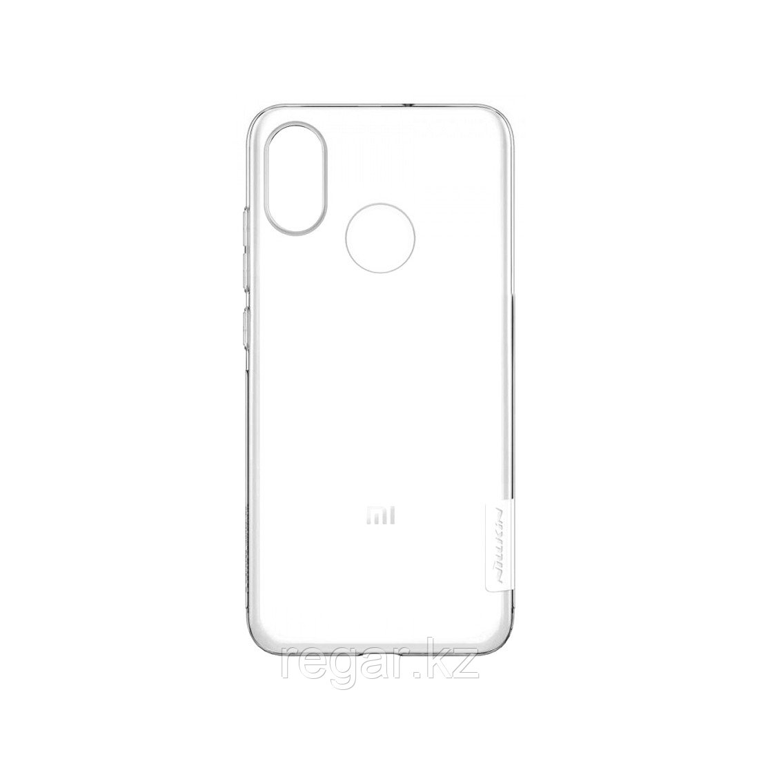 Чехол для телефона NILLKIN для Xiaomi Mi 8 (Nature TPU case) Серый - фото 1 - id-p115507385