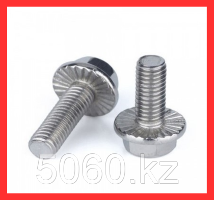 Болт с фланцем DIN 6921 М6*35 оц