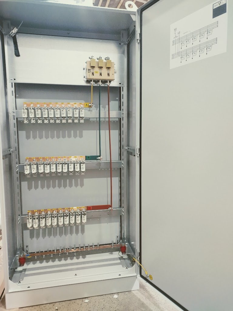 Шкаф распределительный силовой ШР11-73510-УХЛ3 400А 50кА 400В IP31 ...