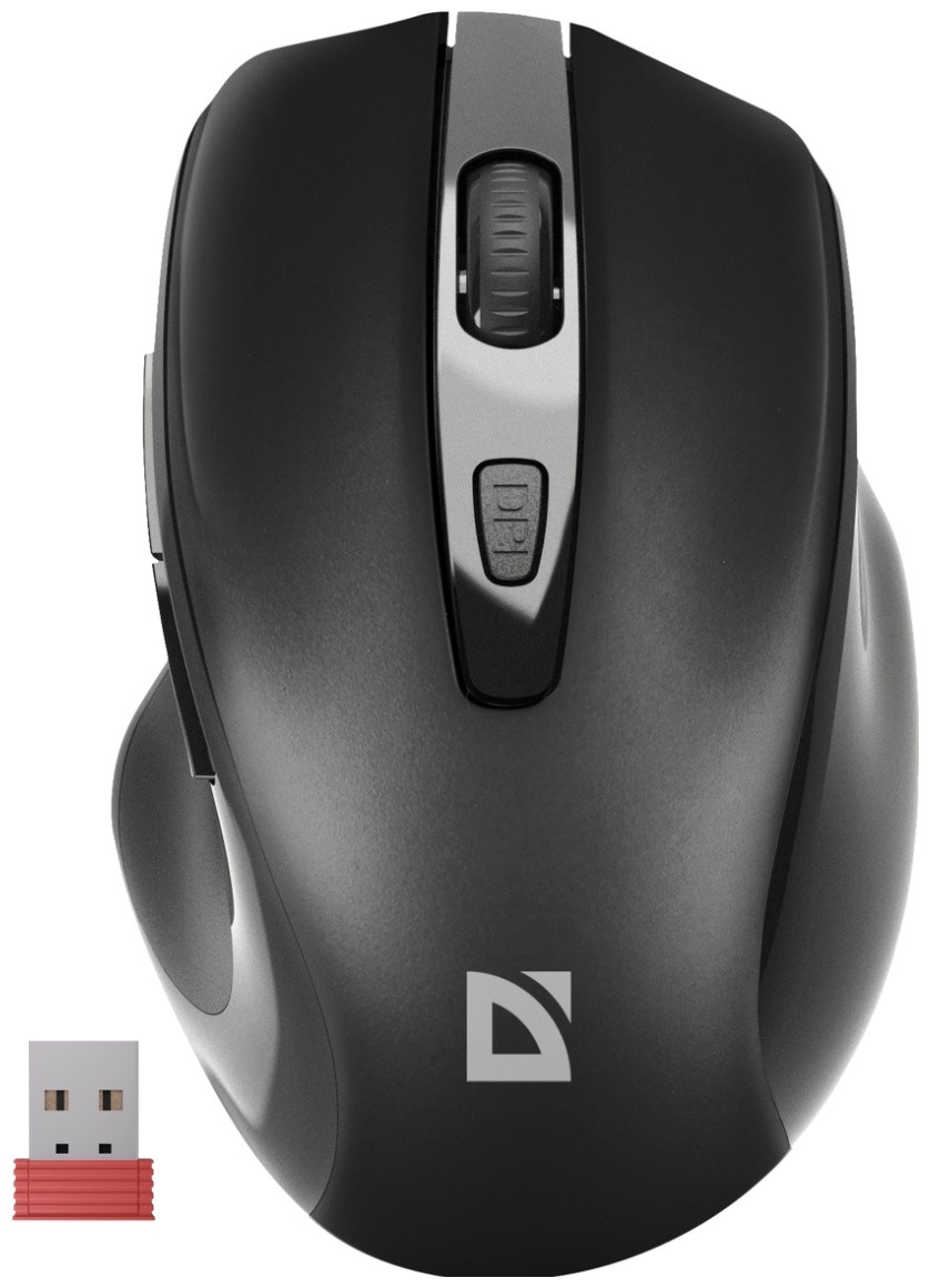 Мышь беспроводная Defender Prime MB-053 черный, фото 1