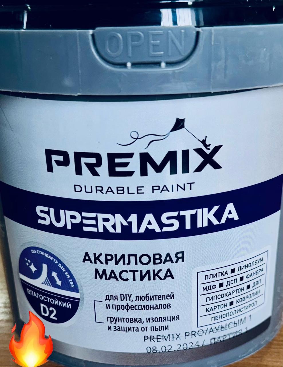 Premix SuperMASTIKA Акриловая мастика 1,5 кг