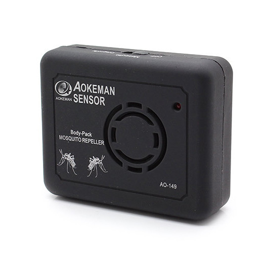 Портативный ультразвуковой отпугиватель комаров UltraSonic Mosquito Repeller Aokeman Sensor AO-149